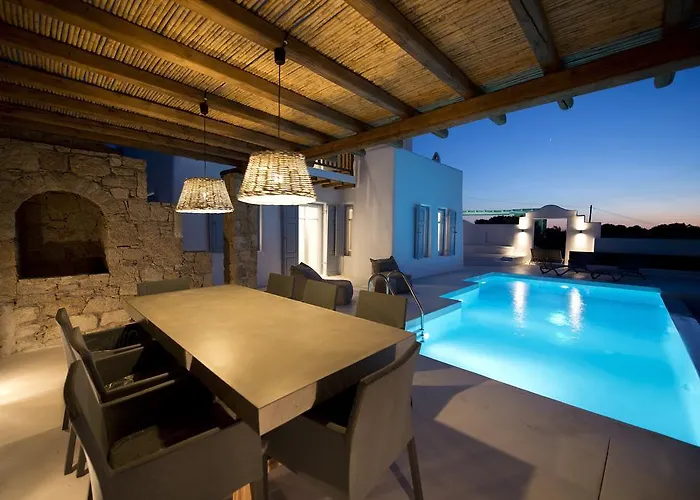 Pearl Near Ornos By Diles 别墅 *